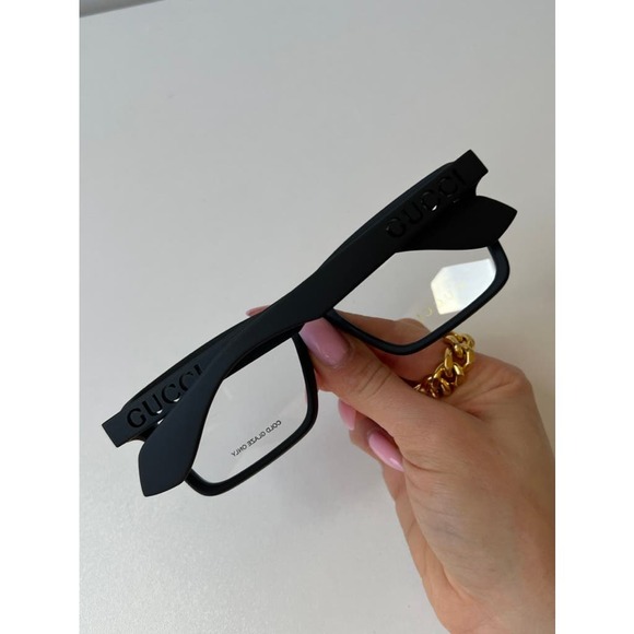 NEW Gucci GG1573O Matte Black Unisex Eyeglasses Frames - Picture 10 of 10